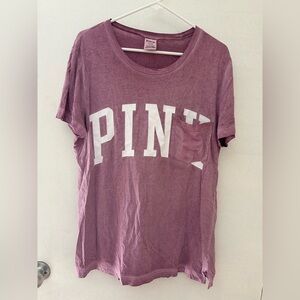 PINK Victoria's Secret Mauve Tee